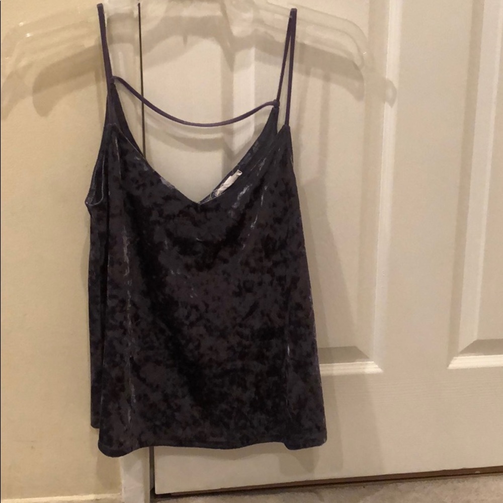 Velvet tank top